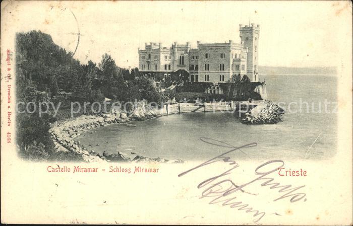 Trieste Castello Miramar Schloss