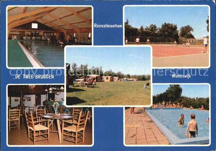 Winterswijk Recreatiecentrum De Twee Bruggen Erholungszentrum Tennis Schwimmbad