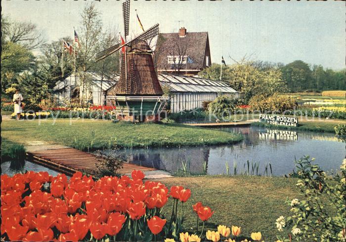 Vogelenzang Noord Holland Tulipshow Frans Roozen Tulpen Ausstellungsgarten
