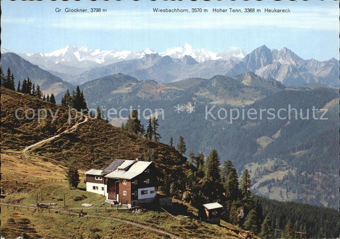 Wagrain Salzburg Wagrainerhaus Berghaus Gebirgsfernsicht Grossglockner Hohe Taue