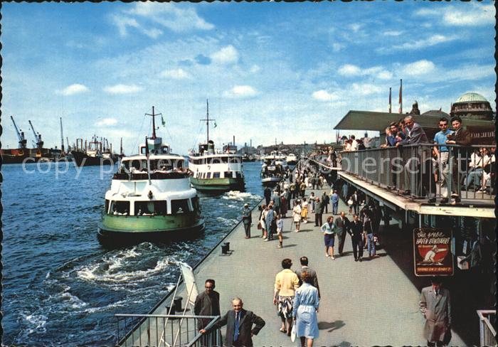 HAMBURG  CITY St Pauli Landungsbruecke