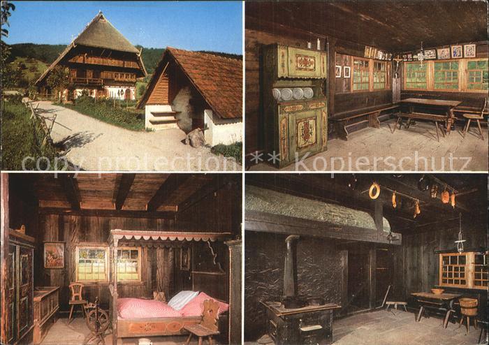 Gutach Schwarzwald Schwarzwaelder Freilichtmuseum Lorenzenhof Kinzigtal Schwarzw