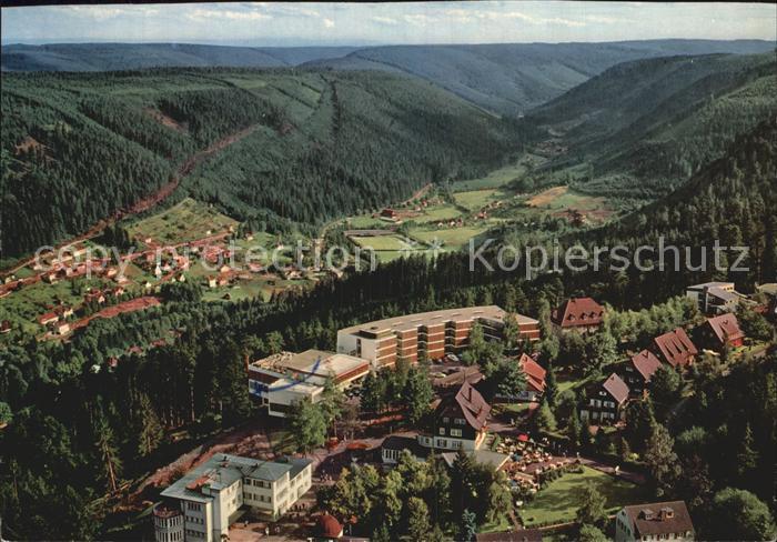 Wildbad Schwarzwald Sommerberghotel Fliegeraufnahme