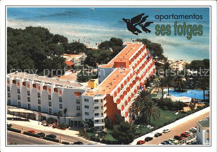 Playa de Muro Apartamentos ses fotges Meerblick Fliegeraufnahme