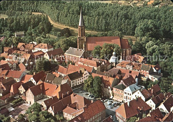 Telgte Warendorf Altstadt Kirche Fliegeraufnahme