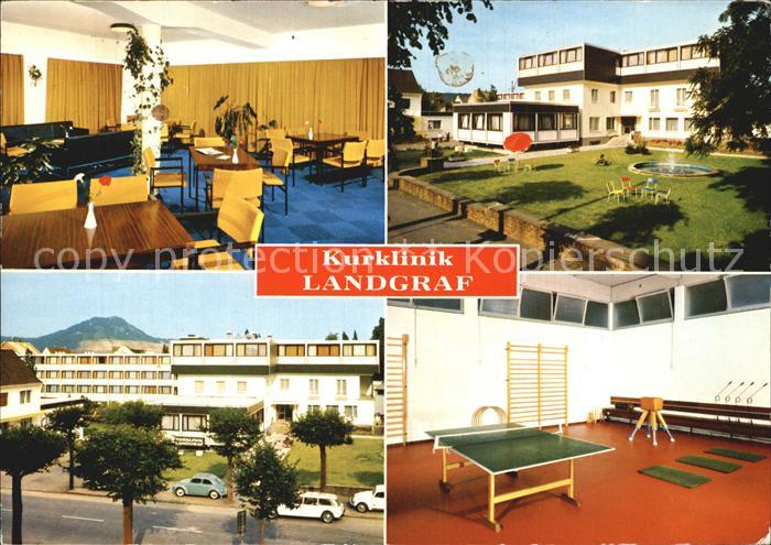 Bad Neuenahr-Ahrweiler Kurklinik Landgraf Restaurant Garten Sporthalle