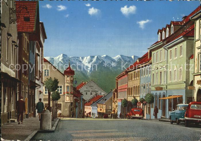 Murnau Staffelsee Hauptstrasse Alpenblick