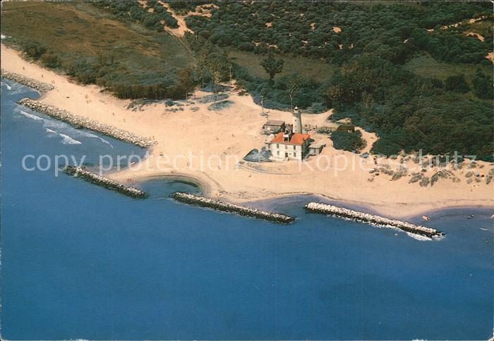 Lignano Il Faro Leuchtturm Fliegeraufnahme