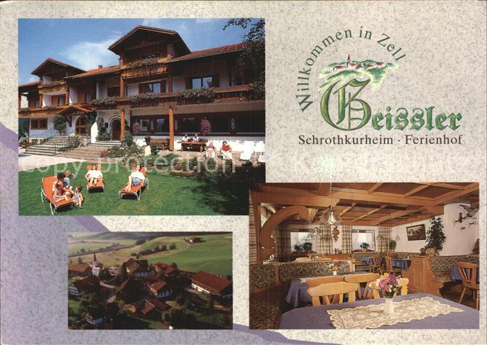 Zell Oberstaufen Ferienhof Schrothkurheim Geissler Liegewiese Restaurant
