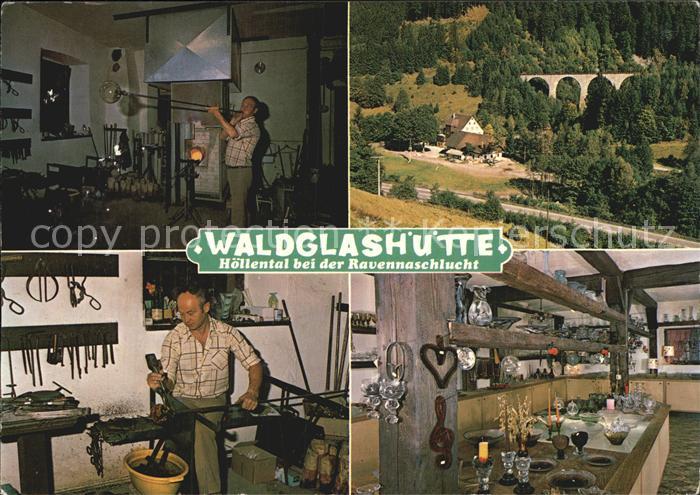 Breitnau Waldglashuette Hoellsteig Glasblaeser Handwerk