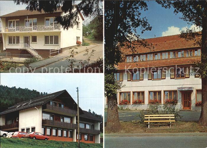 Glatten Freudenstadt Gasthof Zur Linde Gaestehaus und Haus am Walde Schwarzwald