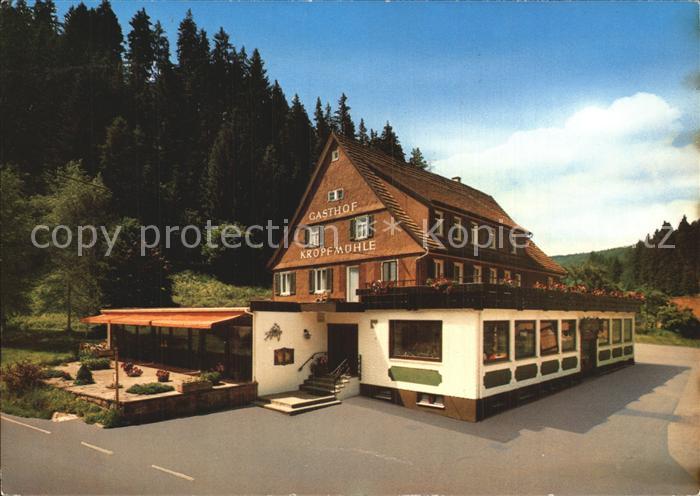 Seewald Gasthof Kropfmuehle Schwarzwald