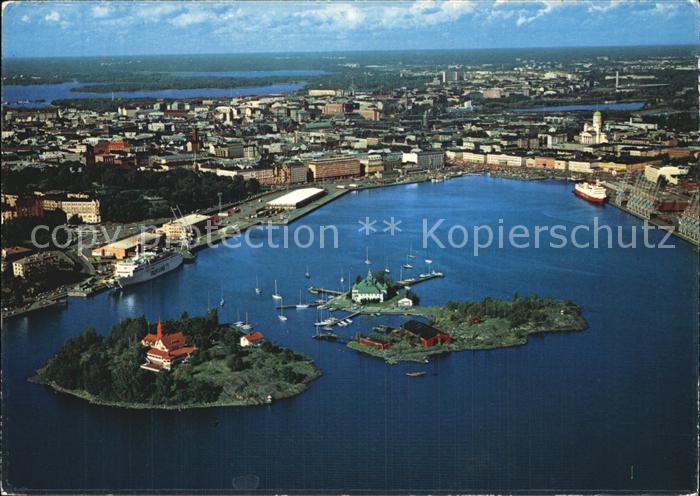 Helsinki Suedhafen Fliegeraufnahme