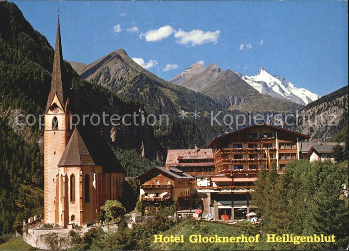 Heiligenblut Kaernten Hotel Glocknerhof Kirche Grossglockner Hohe Tauern