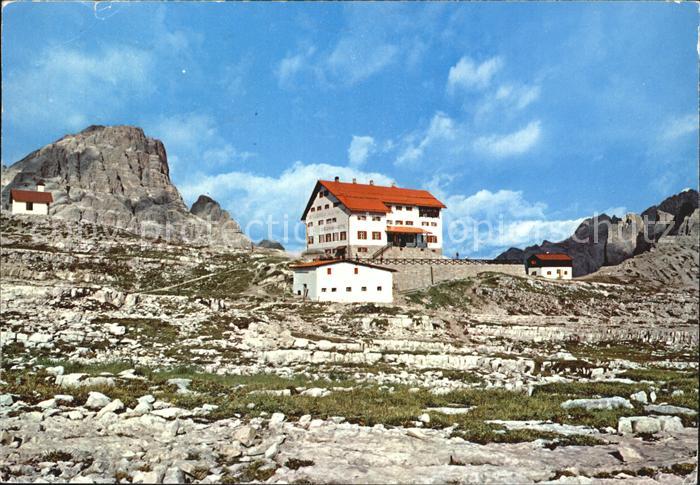 Dreizinnenhuette Rifugio Antonio Locatelli Dolomiten