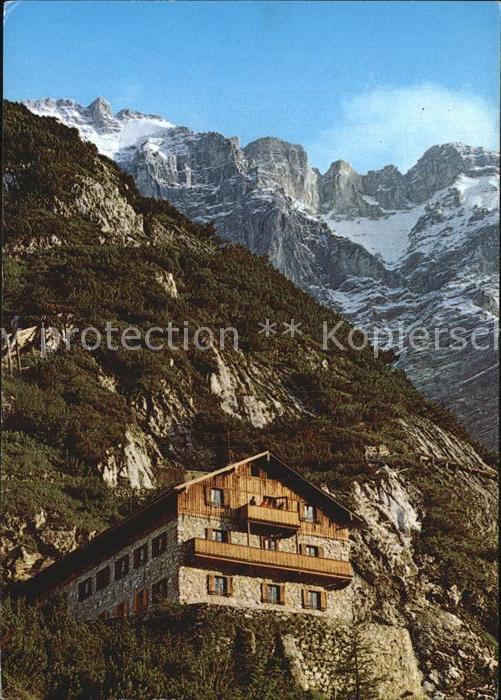 Karwendelhaus Berghaus Sektion MTV Muenchen Karwendelgebirge