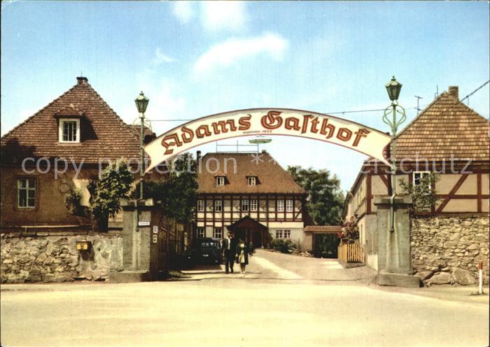Moritzburg Sachsen Adams Gasthof Historische Gaststaette 17. Jhdt.