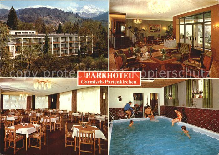 GARMISCH-PARTENKIRCHEN Bayern Parkhotel Bundeswehr Sozialwerk eV Restaurant Hall