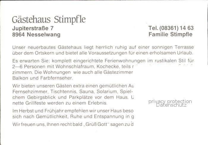 Nesselwang Allgaeu Bayern Gaestehaus Stimpfle Attlesee Allgaeuer Alpvieh Schwim – Bild 2