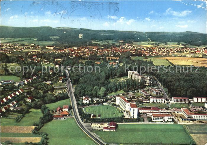 Bad Driburg Sanatorium Eggegebirge am Teutoburger Wald Fliegeraufnahme
