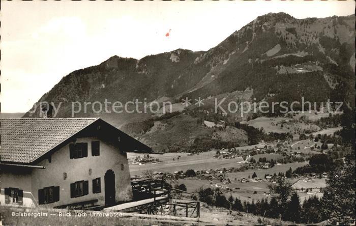 Unterwoessen Balsbergalm