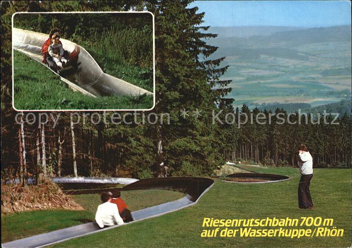 Rhoen Region Riesenrutschbahn Wasserkuppe