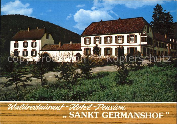 St Germanshof Waldrestaurant-Hotel