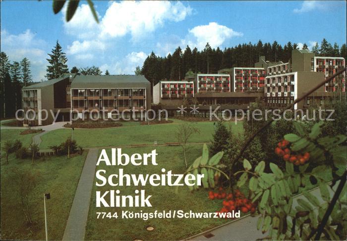 Koenigsfeld Schwarzwald Albert Schweitzer Klinik