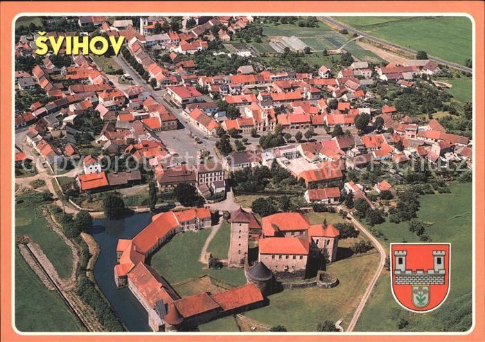 Klattau Tschechien Schwihau Fliegeraufnahme