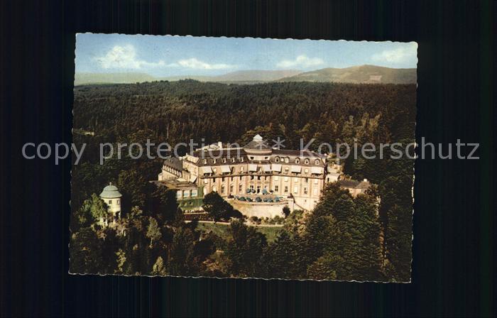Buehl Baden Kurhaus Schloss Buehlerhoehe Fliegeraufnahme