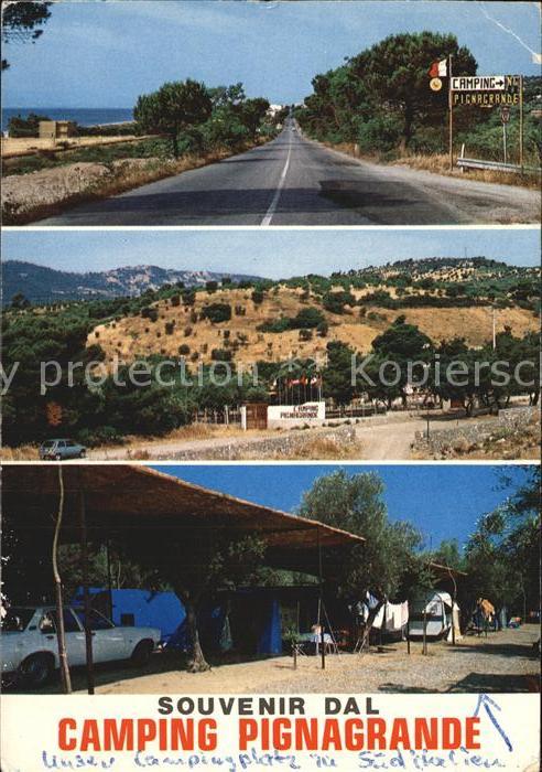 Trebisacce Camping Pignagrande Zeltplaetze Gesamtansicht