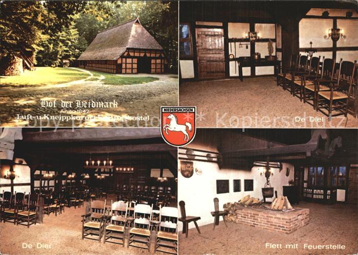 Fallingbostel Hof der Heidmarkt De Dier Flett mi Feuerstelle De Diel