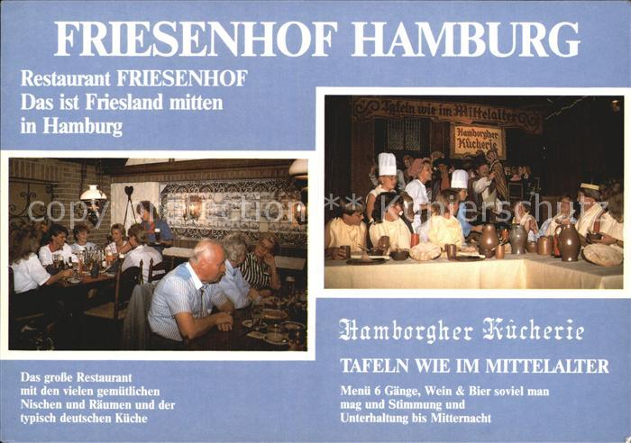 HAMBURG  CITY Restaurant Friesenhof