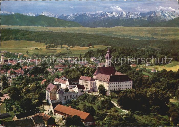 Andechs Fliegeraufnahme Kloster