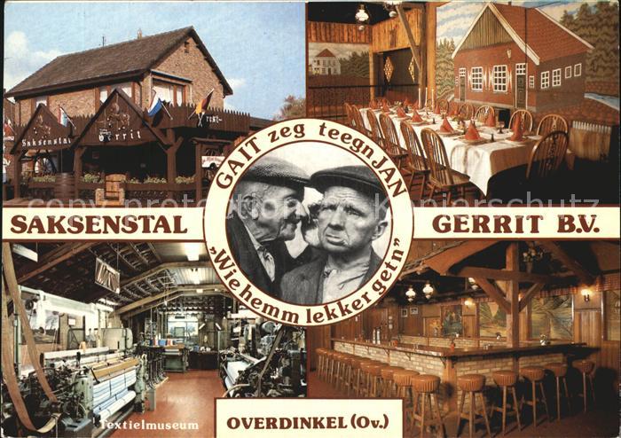 Overdinkel Textilmuseum Restaurant Saksenstal Gerrit Bar
