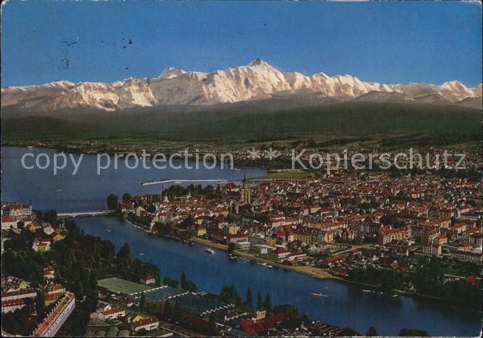 Konstanz Bodensee Fliegeraufnahme
