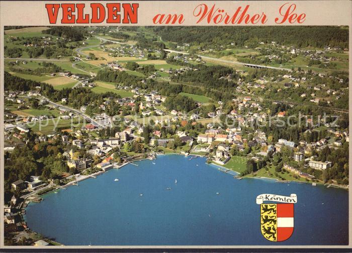 Velden Woerthersee Fliegeraufnahme