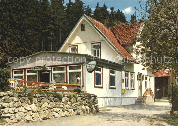 Festenburg Clausthal-Zellerfeld Waldgasthaus Gruene Tanne