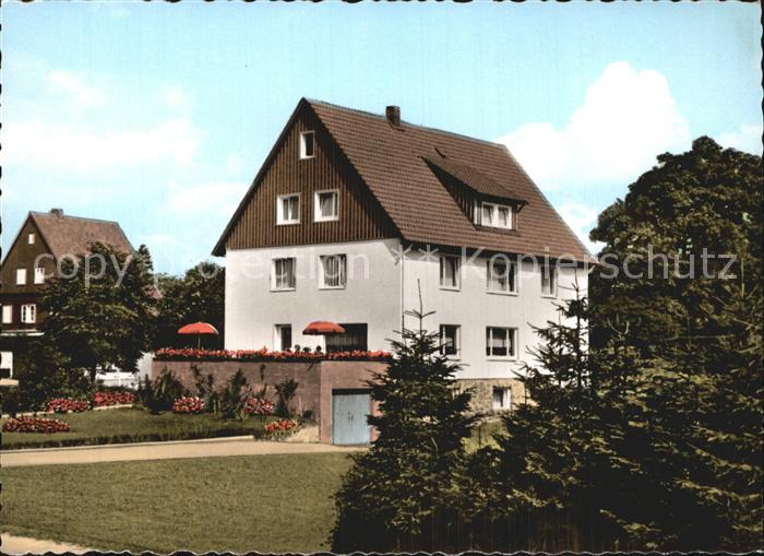 Hahnenklee-Bockswiese Harz Gaestehaus Erika Kaffee am Kurpark