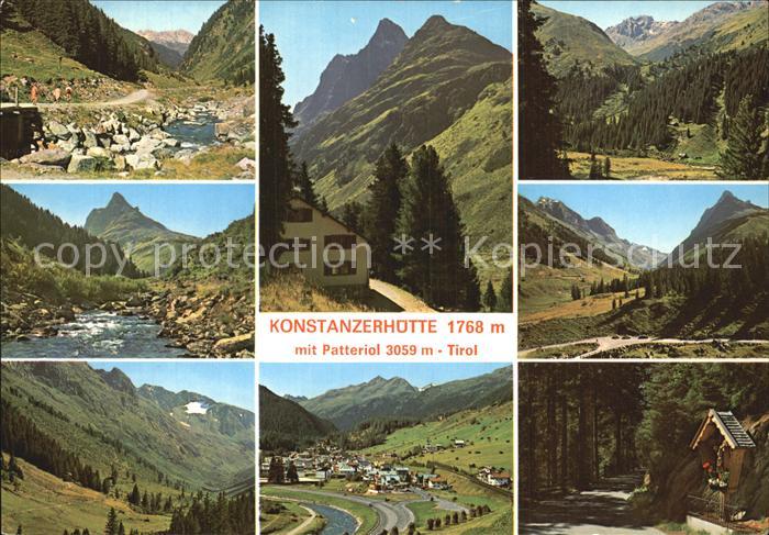 St Anton Arlberg Konstanzer Huette  mit Patteriol
