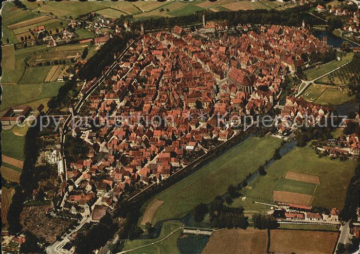 Dinkelsbuehl Fliegeraufnahme