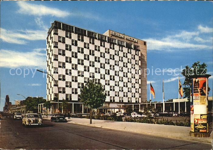 BERLIN  CITY Hilton Hotel Litfasssaeule