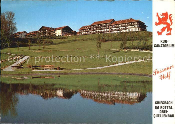 Griesbach Rottal Kur-Sanatorium Passauer Wolf
