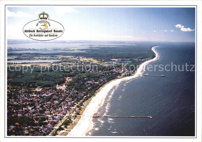 Usedom Mecklenburg-Vorpommern Fliegeraufnahme