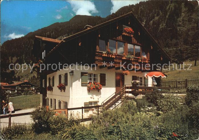 Hinterstein Bad Hindelang Gaestehaus Marianne Anwander