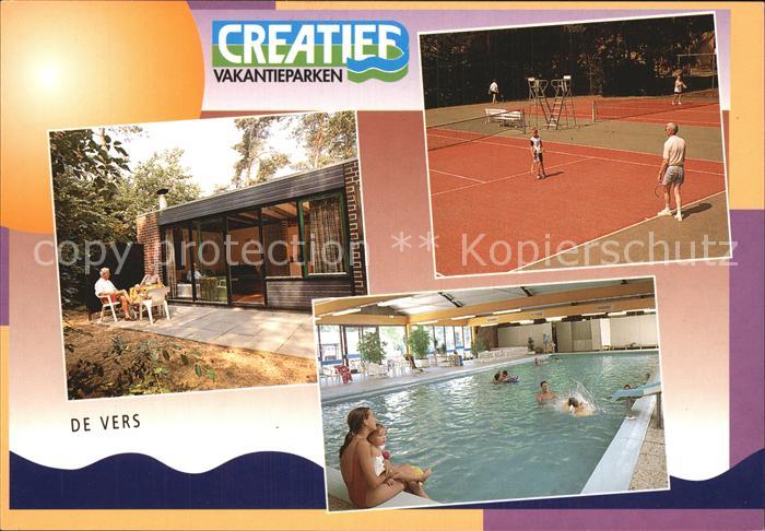 Overloon Venray Ferienpark De Vers Bungalow Tennisplatz Hallenbad