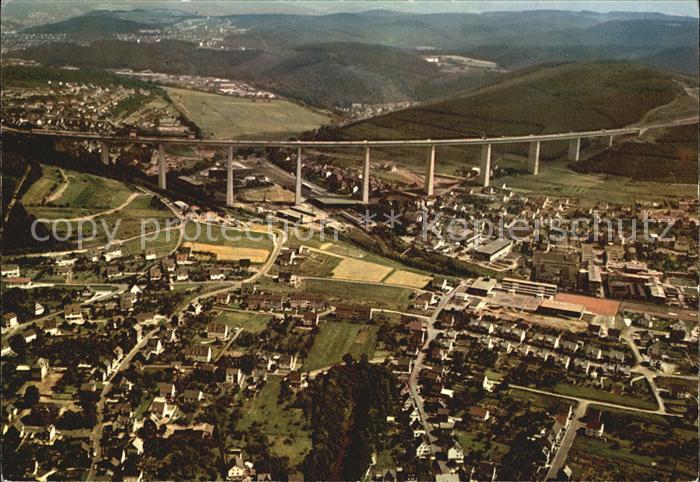 Eiserfeld Fliegeraufnahme Siegtal Bruecke