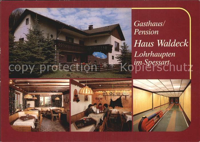 Lohrhaupten Gasthaus Pension Haus Waldeck
