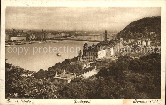 Budapest Donauansicht
