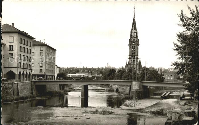 Pforzheim Zusammenfluss von Enz und Nagold Dom